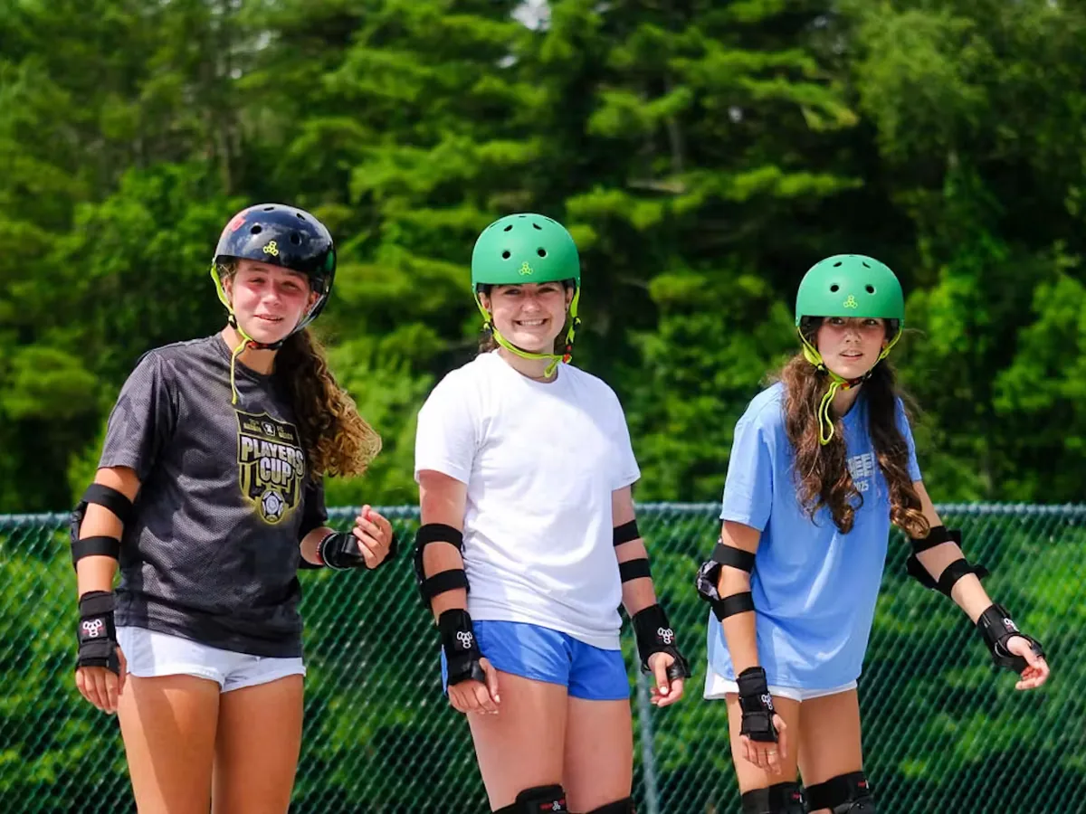 Skating at Berkshire Trails Camp